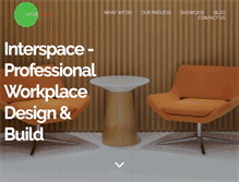 Tablet Screenshot of interspace.asia